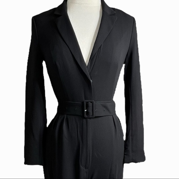H&M black jumpsuit size 4 - Picture 4 of 9
